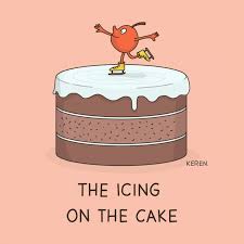 the icing of the cake es español