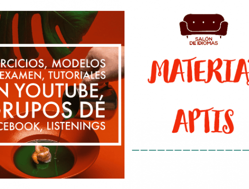 Material Aptis completo con enlaces a artículos sobre Aptis General y Advanced, tutoriales Aptis, Listenings Aptis General y listening Aptis Advanced y grupos de Facebook Aptis