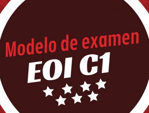 EOI C1 modelo examen