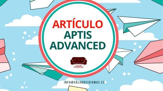 Articulo Aptis Advanced