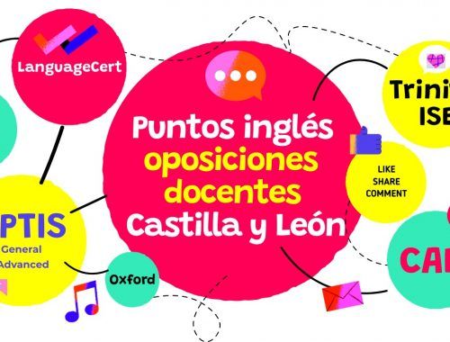 Puntos inglés oposiciones docentes Castilla y León