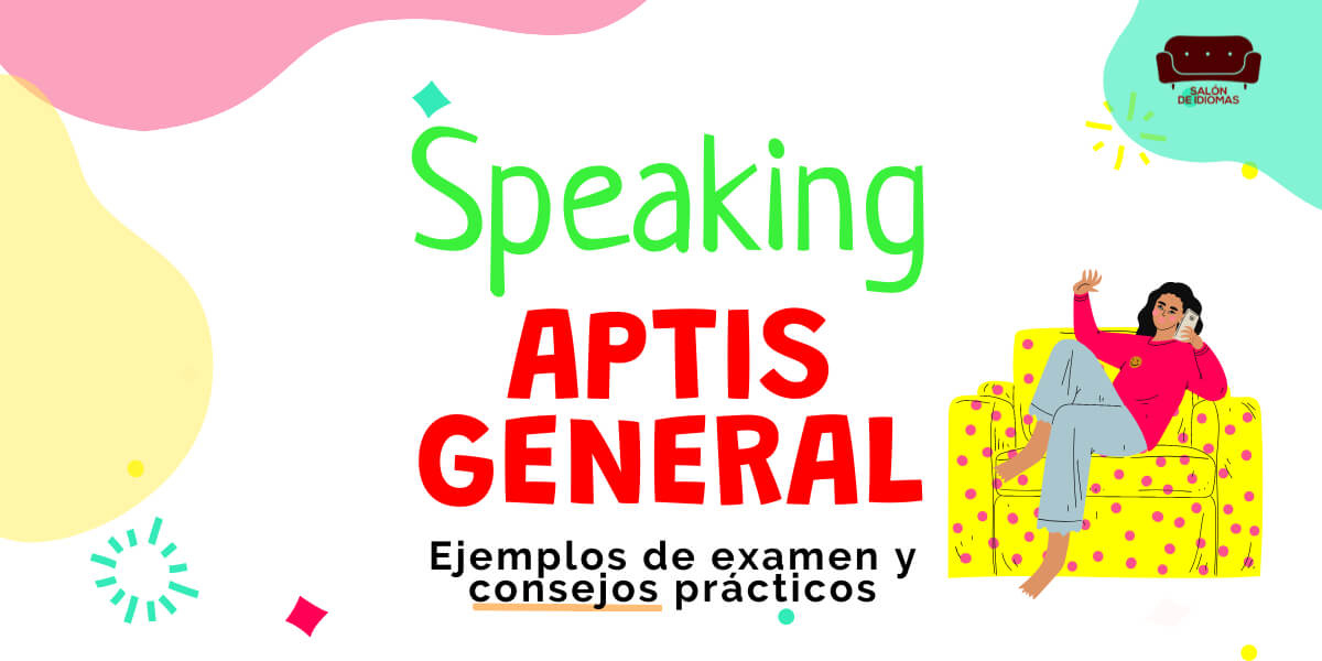 Portada artículo Aptis speaking ejemplos examen