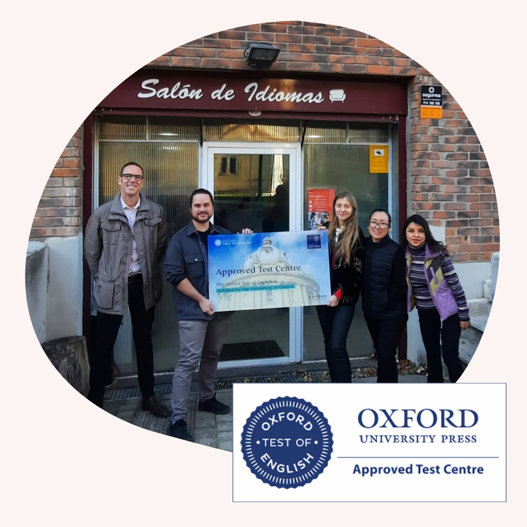 team-oxford Equipo con placa de Centro examinador oficial oxford madrid