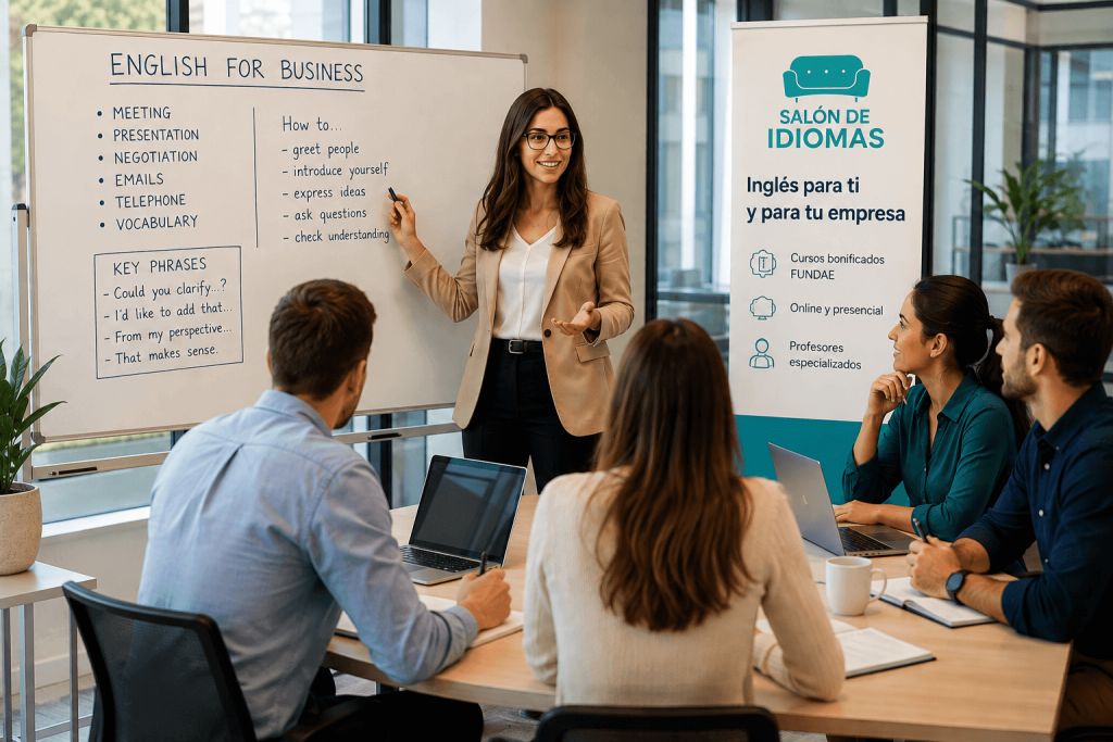 cursos de inglés bonificados fundae
